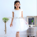 Cheap Lovely Baby Dress Cute Flower Girl Dress Pretty White Vestido de casamento bonito das crianças Vestido de festa de festa de aniversário da princesa